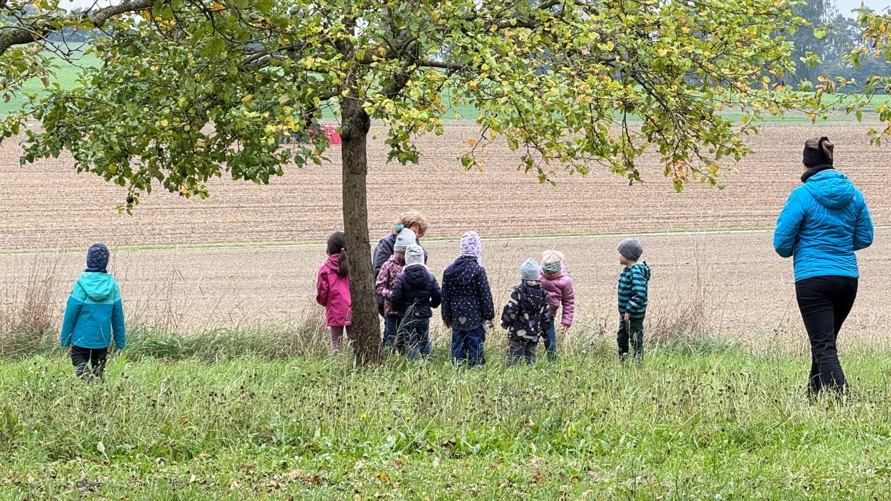 Herbstfest auf unserer Streuobstwiese